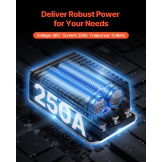 VEVOR Ελεγκτής Ταχύτητας 48V 250A για Club Car 1510A-5251 QCSDKZQXH... VEVOR Ελεγκτής Ταχύτητας 48V 250A για Club Car 1510A-5251 QCSDKZQXH...