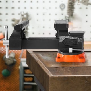 VEVOR 8 Πολύχρηστη Μέγγενη από Εύκαμπτο Σίδηρο με Περιστρεφόμενη Β... VEVOR 8 Πολύχρηστη Μέγγενη από Εύκαμπτο Σίδηρο με Περιστρεφόμενη Β...