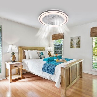 BAKAJI Ανεμιστήρας Οροφής με Φωτιστικό LED 3 Ταχύτητες Φως RGB 80W ... BAKAJI Ανεμιστήρας Οροφής με Φωτιστικό LED 3 Ταχύτητες Φως RGB 80W ...