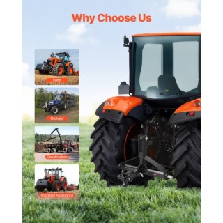 VEVOR Σημείο 3 Δέκτης Ρυμουλκούμενης Ράβδου Προσαρμογέα Βαρέως Τύπο...