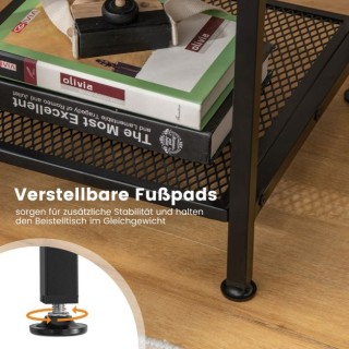 Βοηθητικό Μεταλλικό Τραπεζάκι 3 Επιπέδων 40 x 40 x 57,5 cm COSTWA... Βοηθητικό Μεταλλικό Τραπεζάκι 3 Επιπέδων 40 x 40 x 57,5 cm COSTWA...