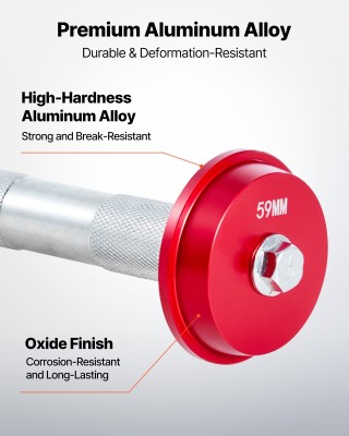 VEVOR Σετ Εργαλείων Πρεσαρίσματος Ρουλεμάν, 43 τμχ, Μεγέθη Δίσκων έ...