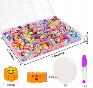 Παιδικό Σετ Δημιουργίας Κοσμημάτων – 480 Γυάλινες Χάντρες & Αξεσουά... Παιδικό Σετ Δημιουργίας Κοσμημάτων – 480 Γυάλινες Χάντρες & Αξεσουά...