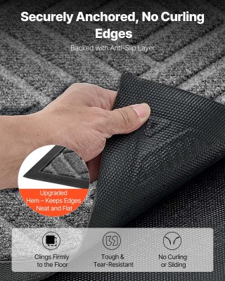 VEVOR Μεγάλο Πατάκι Εισόδου 1562 x 914 mm - Γκρι, Αντιολισθητικό, Α... VEVOR Μεγάλο Πατάκι Εισόδου 1562 x 914 mm - Γκρι, Αντιολισθητικό, Α...