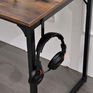 BAKAJI Γραφείο Τραπέζι Υπολογιστή Ξύλο Μέταλλο με Οργανωτή 120 x 6... BAKAJI Γραφείο Τραπέζι Υπολογιστή Ξύλο Μέταλλο με Οργανωτή 120 x 6...