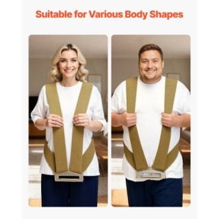 VEVOR Ιμάντες Μεταφοράς, Υποστηρίζουν έως 453.6 kg, Σύστημα Μεταφορ...