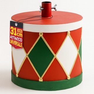 BAKAJI Βάση Χριστουγεννιάτικου Δέντρου Τύμπανο 32x31cm Διακόσμηση Κ... BAKAJI Βάση Χριστουγεννιάτικου Δέντρου Τύμπανο 32x31cm Διακόσμηση Κ...