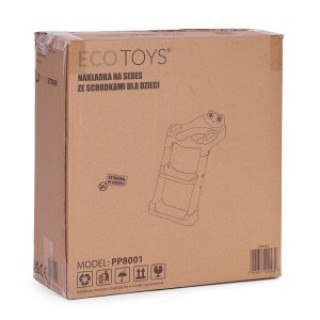 ECOTOYS Μειωτήρας τουαλέτας με σκαλοπάτια και σκάλα σε μπλε χρώμα P... ECOTOYS Μειωτήρας τουαλέτας με σκαλοπάτια και σκάλα σε μπλε χρώμα P...