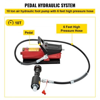 VEVOR Υδραυλικός Εξατμιστής Σωλήνων, 1-5/8 έως 4-1/4, 10 Τ με Πεντά... VEVOR Υδραυλικός Εξατμιστής Σωλήνων, 1-5/8 έως 4-1/4, 10 Τ με Πεντά...