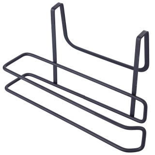 Galileo Θήκη για χαρτί κουζίνας σιδερώματος, σατινέ μαύρο 5914735