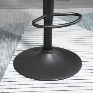 HOMCOM Σετ 2 περιστρεφόμενα σκαμπό μπαρ με ρυθμιζόμενο ύψος βελούδι... HOMCOM Σετ 2 περιστρεφόμενα σκαμπό μπαρ με ρυθμιζόμενο ύψος βελούδι...