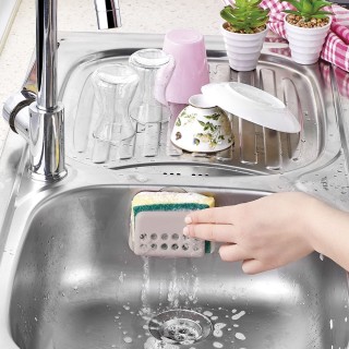 Galileo Στήριγμα Σφουγγαριού με Βεντούζα και Συμπεριλαμβανόμενη Σπό...