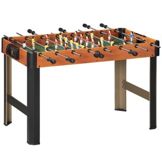 Τραπέζι HOMCOM Foosball για παιδιά με αντιολισθητικές λαβές, ταμπλό...