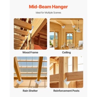 VEVOR Συνδετήρες Αντοχής για Ράφτερς 135x40x63mm 25τμχ TLDJ2XINCH25... VEVOR Συνδετήρες Αντοχής για Ράφτερς 135x40x63mm 25τμχ TLDJ2XINCH25...