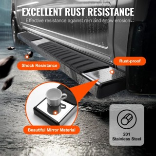 Σκαλοπάτια VEVOR 6 για Chevy Silverado/GMC Sierra 2019-2024, Ανοξεί... Σκαλοπάτια VEVOR 6 για Chevy Silverado/GMC Sierra 2019-2024, Ανοξεί...