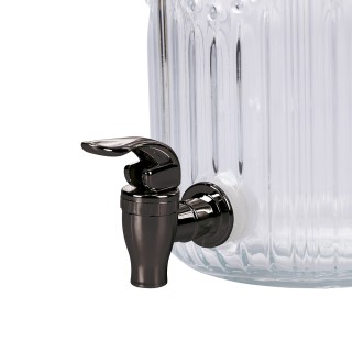 Galileo Γυάλινος διανεμητής ποτών με καπάκι και βρύση 3,8 λίτρων SC...