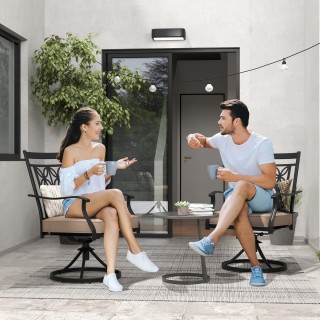 Costway Περιστρεφόμενη Καρέκλα 360 Μοιρών με Άνετο Κάθισμα και Ανθε...