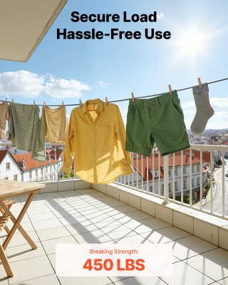 VEVOR Ανοξείδωτο Σύρμα 304 για Ράγες & Κήπους, 2mm, 35.1μ, 2kN Αντο...