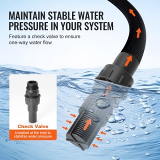 VEVOR  Αντλία Ρηχού Πηγαδιού 1HP με Δοχείο Πίεσης 1000GPH Αντλία Εν...