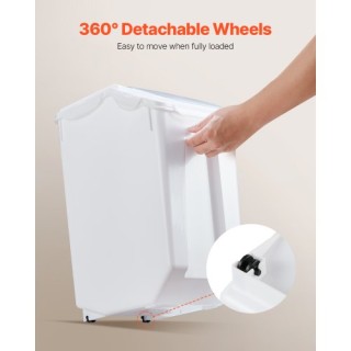 VEVOR  Δοχείο Αποθήκευσης 15Lx2 + 20Lx2 Αεροστεγές Κουζίνας  ZMXMX4...