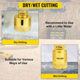 Σετ Διαμαντοτρύπανων VEVOR 6 τεμ. για Κεραμικά & Μάρμαρο KKQ6TJ000... Σετ Διαμαντοτρύπανων VEVOR 6 τεμ. για Κεραμικά & Μάρμαρο KKQ6TJ000...