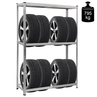 Costway Ράφι Ελαστικών Βαρέως Τύπου για Συνεργείο και Αποθήκη TL33083