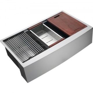 Νεροχύτης Κουζίνας VEVOR 33 από Ανοξείδωτο Ατσάλι με Αξεσουάρ  NSSC...