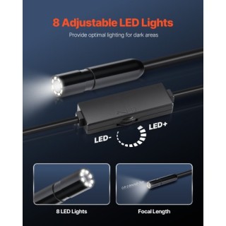 VEVOR Ενδοσκοπική Κάμερα Υψηλής Ανάλυσης για Android & iOS με Καλώδ... VEVOR Ενδοσκοπική Κάμερα Υψηλής Ανάλυσης για Android & iOS με Καλώδ...