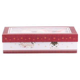 Galileo Σετ 7 Χριστουγεννιάτικες Μπάλες με Φιόγκο 75 εκ. σε Διογκωμ...