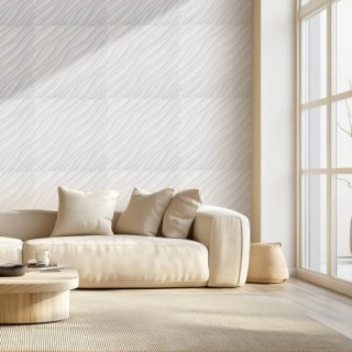 VEVOR Πάνελ Τοίχου 3D 12-Τεμαχίων 50x50cm PVC 32τ.π. Κυματιστό Ματ ... VEVOR Πάνελ Τοίχου 3D 12-Τεμαχίων 50x50cm PVC 32τ.π. Κυματιστό Ματ ...