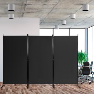 Costway Τετράπτυχο Διαχωριστικό Χώρου από Πολυεστέρα και Ατσάλι γι... Costway Τετράπτυχο Διαχωριστικό Χώρου από Πολυεστέρα και Ατσάλι γι...