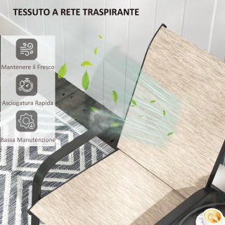 Outsunny Διθέσιος Κήπου με Μπράτσα, Ψηλή Πλάτη και Κεντρικό Χαμηλό ... Outsunny Διθέσιος Κήπου με Μπράτσα, Ψηλή Πλάτη και Κεντρικό Χαμηλό ...