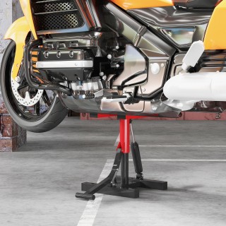 HOMCOM Ανυψωτικό Σταντ Ατσάλινο 150kg, Ρυθμιζόμενο Ύψος, Αντιολισθη... HOMCOM Ανυψωτικό Σταντ Ατσάλινο 150kg, Ρυθμιζόμενο Ύψος, Αντιολισθη...