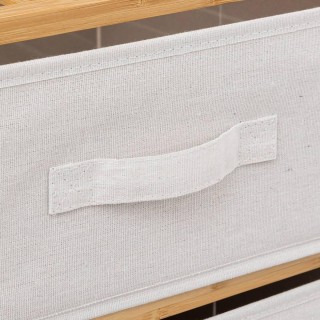 5FIVE Simply smart Συρταριέρα με 5 Υφασμάτινα Κουτιά και Ράφι, 35x3... 5FIVE Simply smart Συρταριέρα με 5 Υφασμάτινα Κουτιά και Ράφι, 35x3...