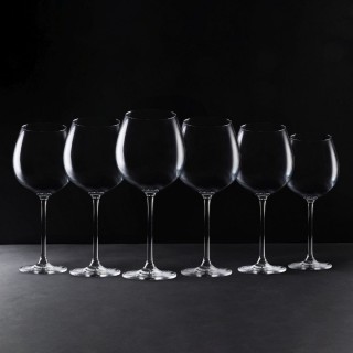 Galileo Σετ 2 ποτήρια κρασιού 660 ml από διάφανο γυαλί Jasmine Sibi...