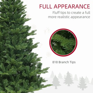 HOMCOM Τεχνητό Χριστουγεννιάτικο Δέντρο Ύψους 180 εκ. με 818 Κλαδι... HOMCOM Τεχνητό Χριστουγεννιάτικο Δέντρο Ύψους 180 εκ. με 818 Κλαδι...