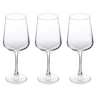 Galileo Σετ 3 ποτήρια κρασιού 435 ml από γυαλί με κλασικό σχέδιο Ru... Galileo Σετ 3 ποτήρια κρασιού 435 ml από γυαλί με κλασικό σχέδιο Ru...