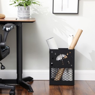 SONGMICS Κομψή Μεταλλική Ομπρελοθήκη με Αφαιρούμενο Δίσκο και 4 Γάν... SONGMICS Κομψή Μεταλλική Ομπρελοθήκη με Αφαιρούμενο Δίσκο και 4 Γάν...