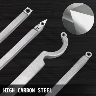 Σετ Εργαλείων Τόρνου Ξύλου VEVOR 4 Τεμ, Καρβιδικά Εργαλεία με Διαμα... Σετ Εργαλείων Τόρνου Ξύλου VEVOR 4 Τεμ, Καρβιδικά Εργαλεία με Διαμα...