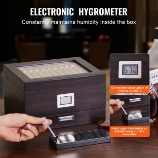 Υγραντήρας για 50 Πούρα  VEVOR G3355-XQBSJMTKJ3055E7JTV9