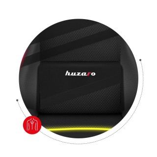 Huzaro Καρέκλα Gaming  FORCE 4.4 RGB Μαύρη Mesh με RGB Led & Προσαρ...