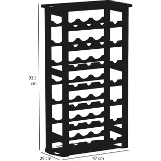 BAKAJI Ξύλινη Κάβα Κρασιών από Μπαμπού Καρυδιάς με 28 Θέσεις Μπαρ ... BAKAJI Ξύλινη Κάβα Κρασιών από Μπαμπού Καρυδιάς με 28 Θέσεις Μπαρ ...