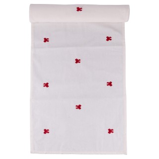 Villa dEste Home Τραβέρσα 40x175 εκ. από πολυκοτόνιο Χριστούγεννα μ...