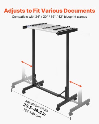 VEVOR Μεταλλική Κινητή Βάση Αποθήκευσης Σχεδίων με 12 Αλουμινένιους... VEVOR Μεταλλική Κινητή Βάση Αποθήκευσης Σχεδίων με 12 Αλουμινένιους...