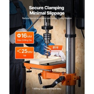 VEVOR 304,8 χιλ. Επιτραπέζιο Δράπανο, 750W, Μεταβλητή Ταχύτητα 340-...