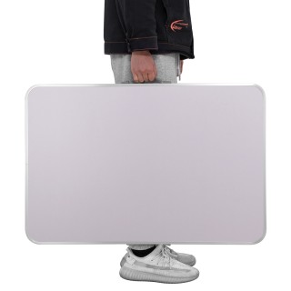 BAKAJI  Πτυσσόμενο τραπέζι κάμπινγκ πικνίκ αλουμινίου 90x60x70 βαλι...