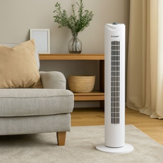 Kooper Πύργος ανεμιστήρας με χρονοδιακόπτη 60 λεπτών, 3 ταχύτητες α...