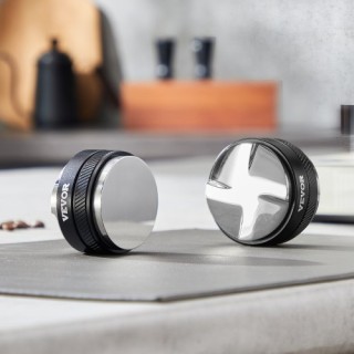 VEVOR Ρυθμιζόμενος Διανομέας Καφέ 53mm 2-σε-1 για Εσπρέσο στο Σπίτι... VEVOR Ρυθμιζόμενος Διανομέας Καφέ 53mm 2-σε-1 για Εσπρέσο στο Σπίτι...