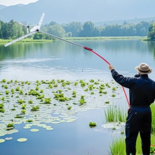 VEVOR Κόφτης Ζιζανίων Λίμνης – Εργαλείο Κοπής Υδρόβιων Φυτών με Μέγ...