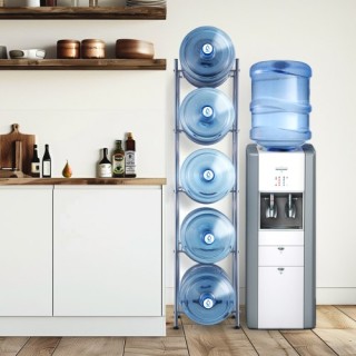 Ράφι Νερού VEVOR 5 Επιπέδων για 5 Μπουκάλια Ασημί 5JLTZSSTSTZC0COMZV0 Ράφι Νερού VEVOR 5 Επιπέδων για 5 Μπουκάλια Ασημί 5JLTZSSTSTZC0COMZV0